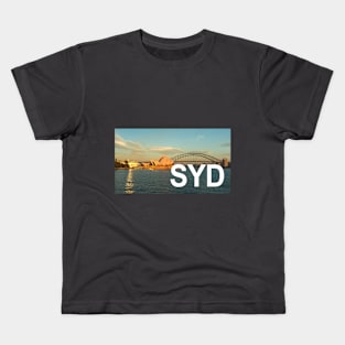 Sydney Harbour bridge and opera House Kids T-Shirt